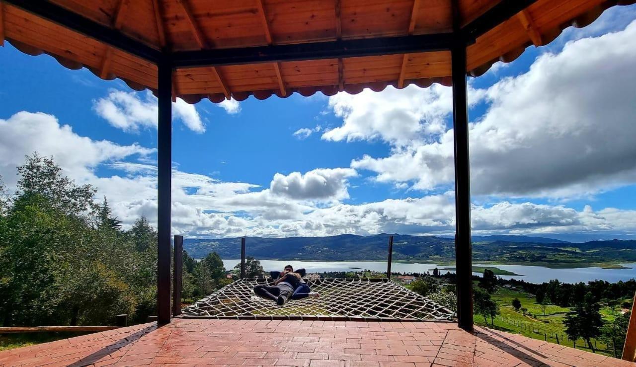 Готель Glamping Sede Campestre Mirador De Pueblo Viejo Ґуатавіта Екстер'єр фото