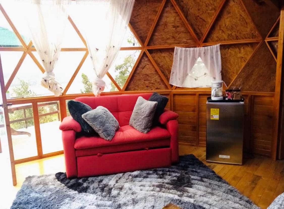 Готель Glamping Sede Campestre Mirador De Pueblo Viejo Ґуатавіта Екстер'єр фото