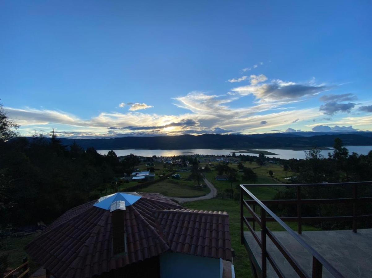 Готель Glamping Sede Campestre Mirador De Pueblo Viejo Ґуатавіта Екстер'єр фото