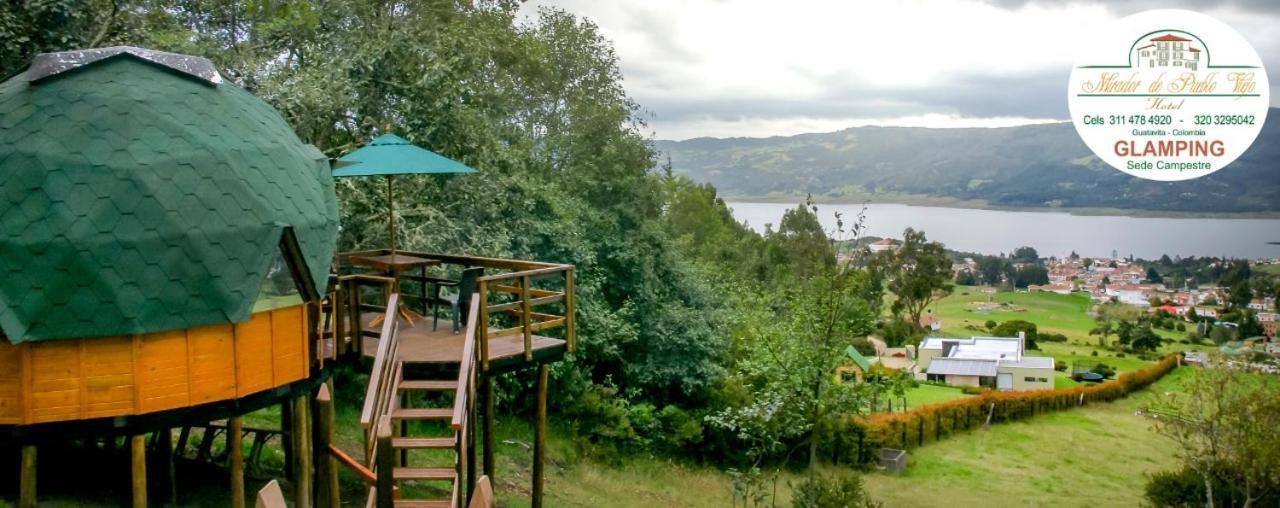 Готель Glamping Sede Campestre Mirador De Pueblo Viejo Ґуатавіта Екстер'єр фото