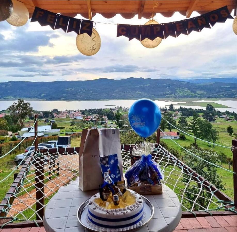 Готель Glamping Sede Campestre Mirador De Pueblo Viejo Ґуатавіта Екстер'єр фото