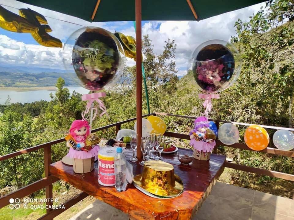 Готель Glamping Sede Campestre Mirador De Pueblo Viejo Ґуатавіта Екстер'єр фото