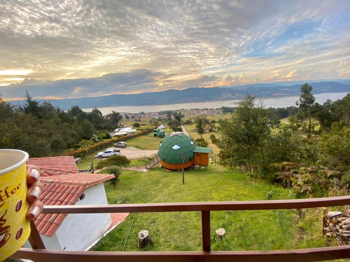 Готель Glamping Sede Campestre Mirador De Pueblo Viejo Ґуатавіта Екстер'єр фото