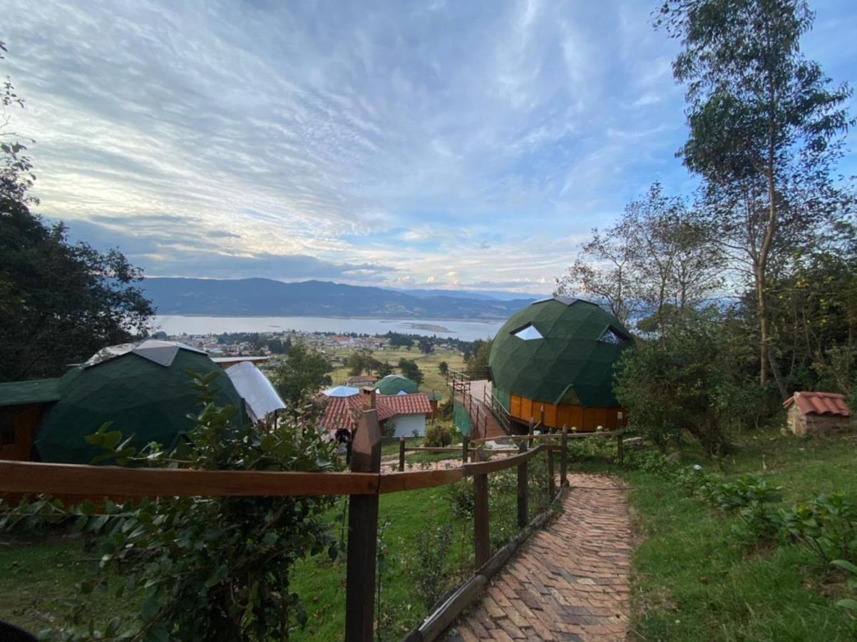 Готель Glamping Sede Campestre Mirador De Pueblo Viejo Ґуатавіта Екстер'єр фото