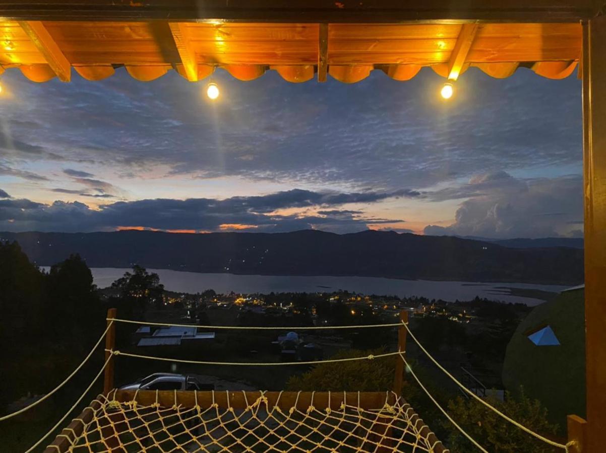 Готель Glamping Sede Campestre Mirador De Pueblo Viejo Ґуатавіта Екстер'єр фото