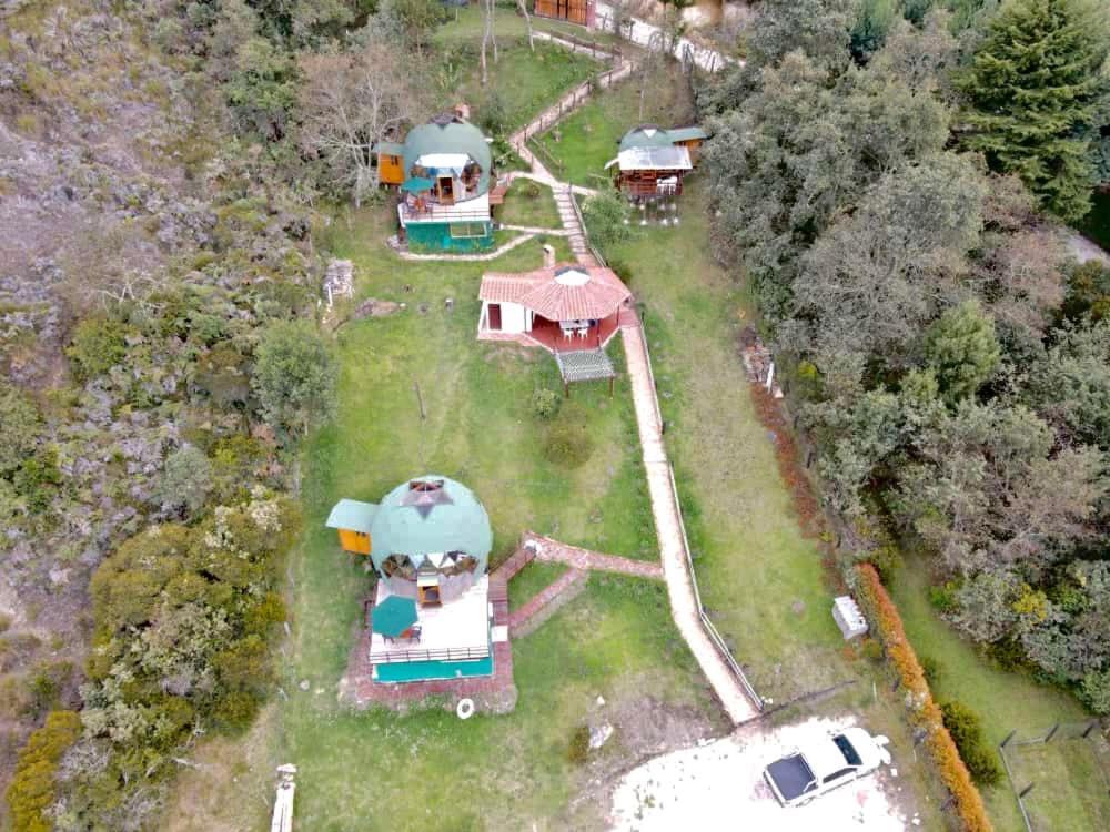 Готель Glamping Sede Campestre Mirador De Pueblo Viejo Ґуатавіта Екстер'єр фото
