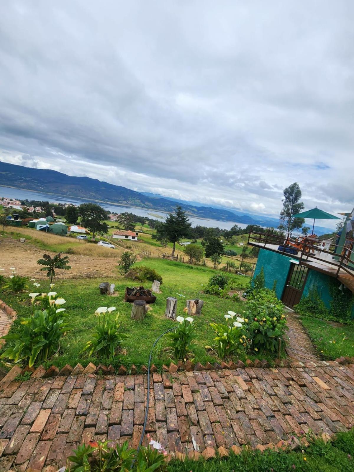 Готель Glamping Sede Campestre Mirador De Pueblo Viejo Ґуатавіта Екстер'єр фото