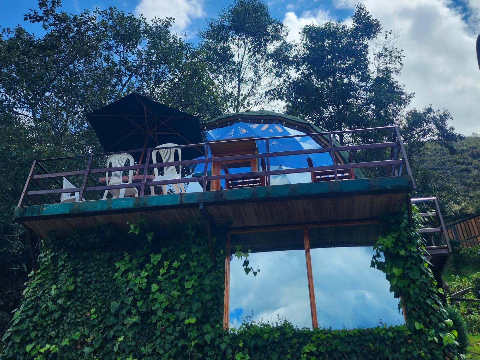 Готель Glamping Sede Campestre Mirador De Pueblo Viejo Ґуатавіта Екстер'єр фото